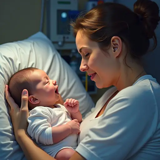 That Mother Gave Birth To A Baby Boy