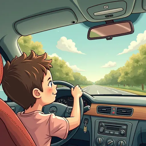 Someone Who Cannot Drive A Car Driving A Car