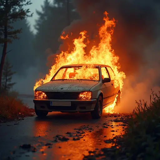 That The Car Burned